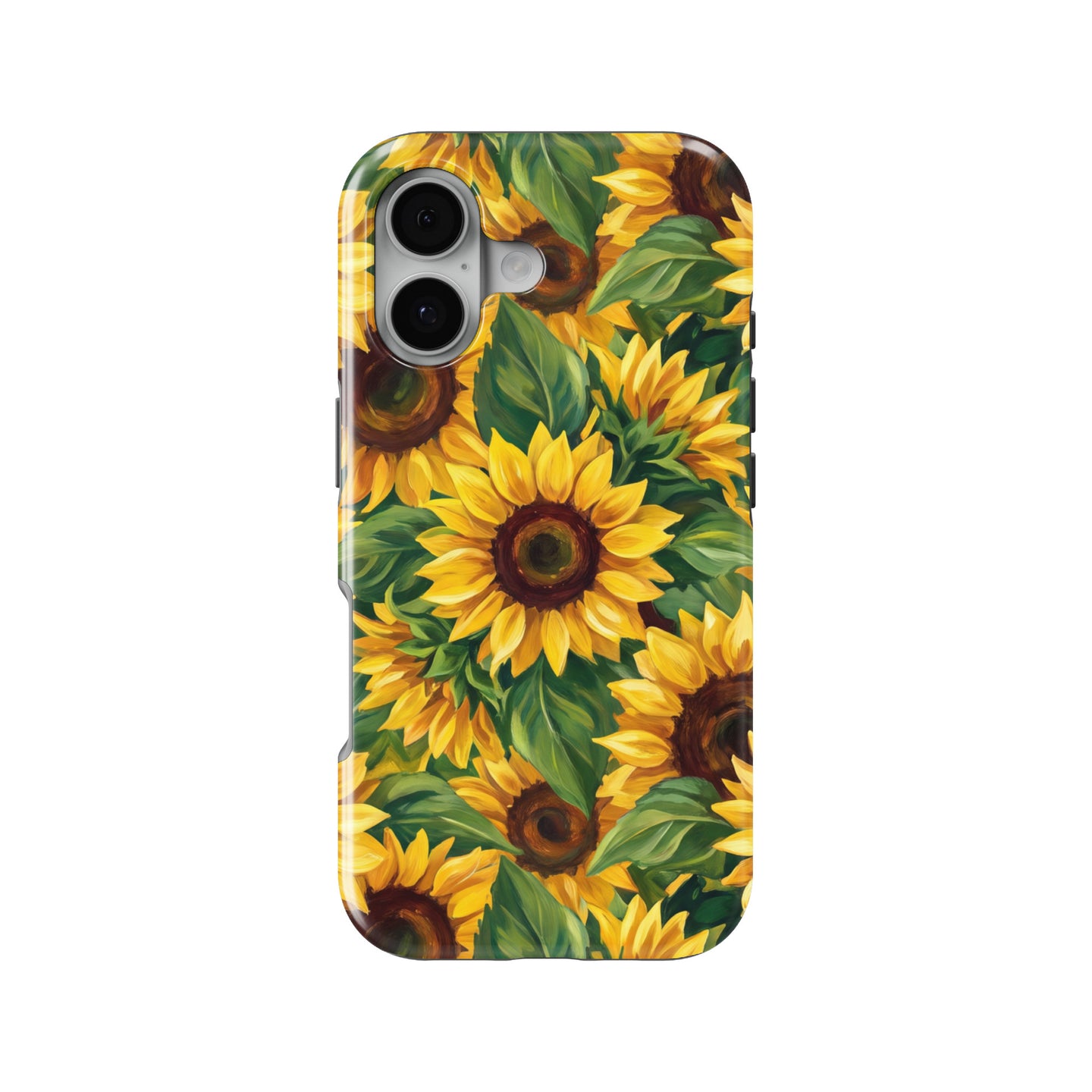 Sunflower Field magnetic tough case for iPhone