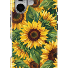 Sunflower Field magnetic tough case for iPhone