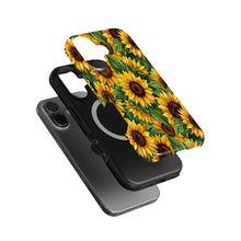 Sunflower Field magnetic tough case for iPhone