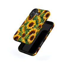 Sunflower Field magnetic tough case for iPhone