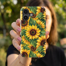 Sunflower Field magnetic tough case for iPhone