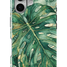 Tropical Monstera magnetic tough case for iPhone