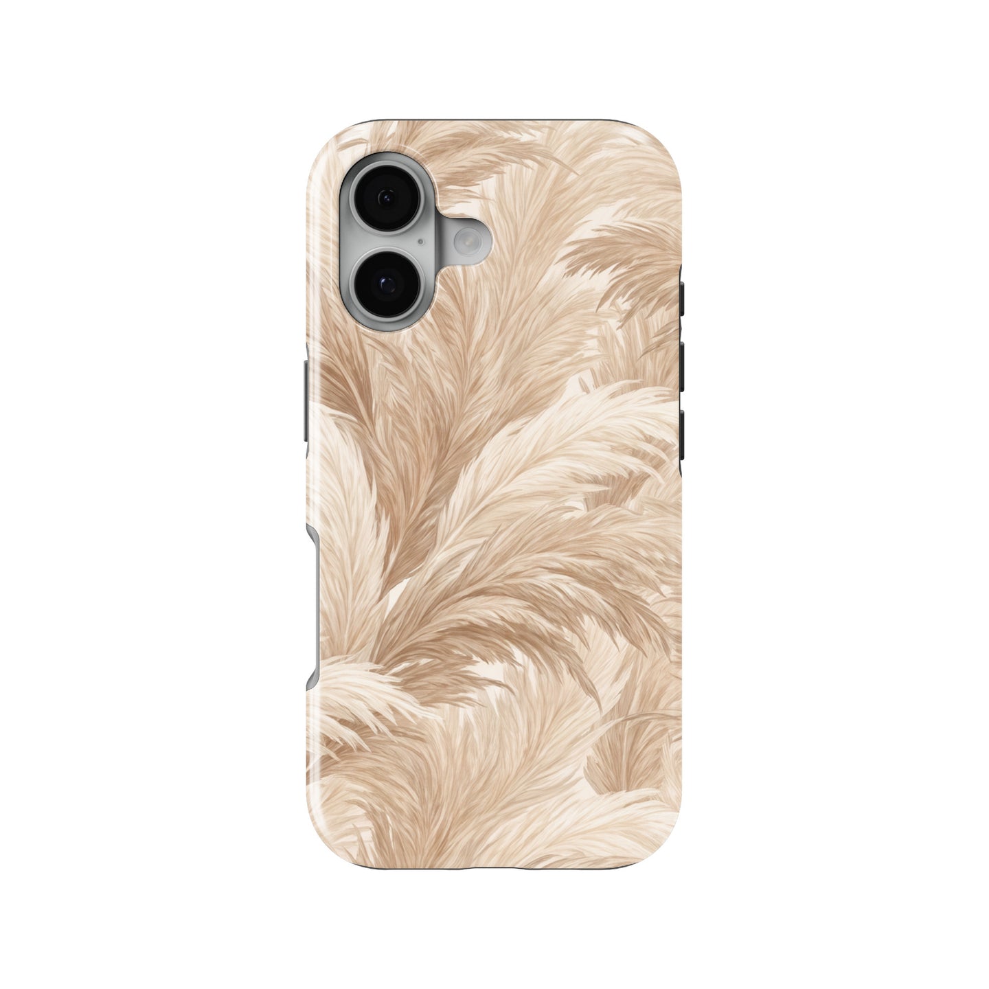 Boho Pampas magnetic tough case for iPhone