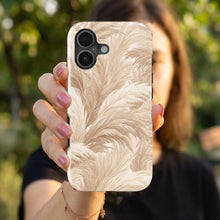 Boho Pampas magnetic tough case for iPhone