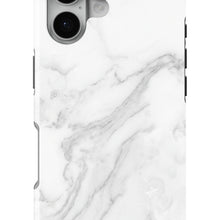 White Marble magnetic tough case for iPhone