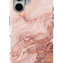 Blush Pink Marble magnetic tough case for iPhone