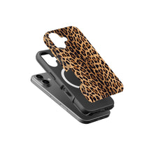 Leopard Print magnetic tough case for iPhone