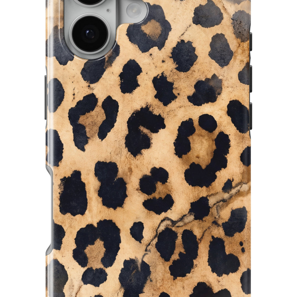 Cheetah Print magnetic tough case for iPhone