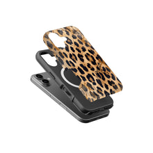 Cheetah Print magnetic tough case for iPhone