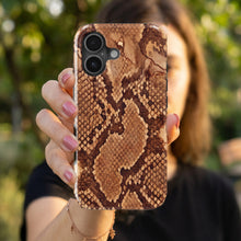 Snake Skin magnetic tough case for iPhone