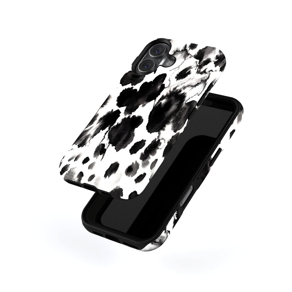 Cow Print magnetic tough case for iPhone