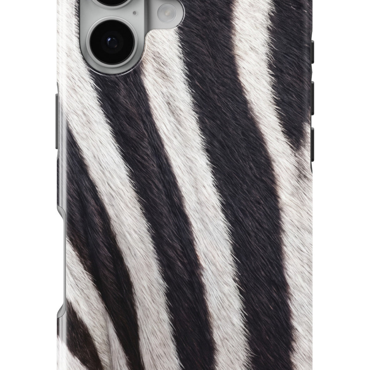 Zebra Stripe magnetic tough case for iPhone