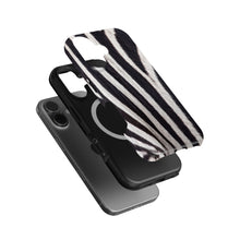 Zebra Stripe magnetic tough case for iPhone
