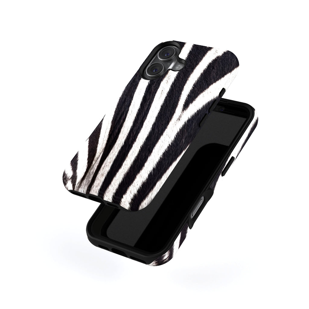 Zebra Stripe magnetic tough case for iPhone
