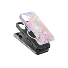 Pastel Tie-Dye magnetic tough case for iPhone