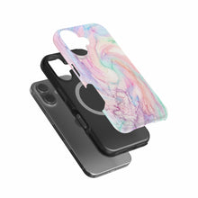 Pastel Tie-Dye magnetic tough case for iPhone