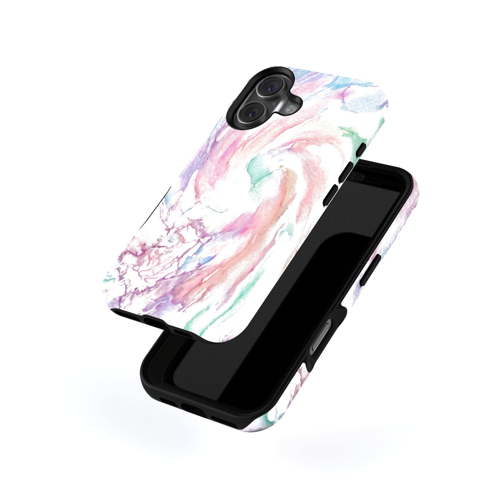 Pastel Tie-Dye magnetic tough case for iPhone