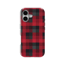 Buffalo Plaid magnetic tough case for iPhone