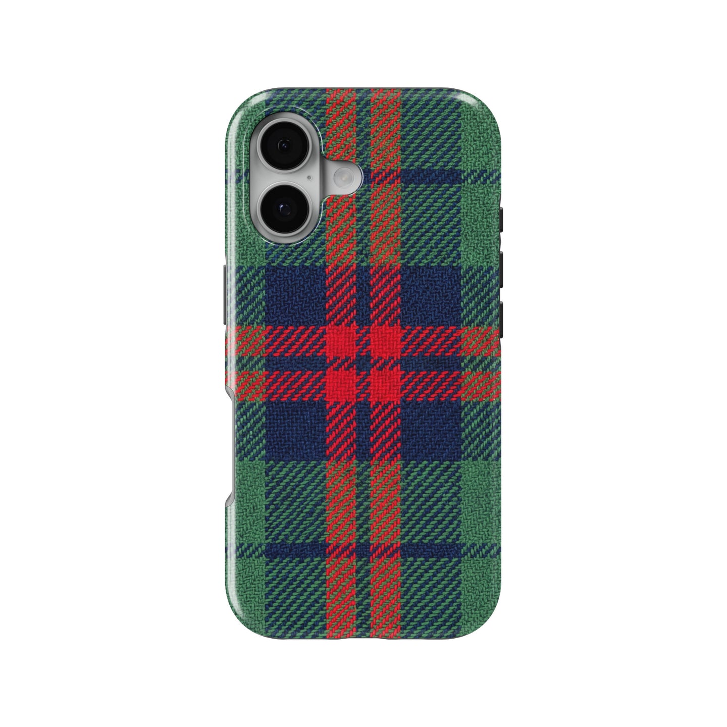Tartan Plaid magnetic tough case for iPhone