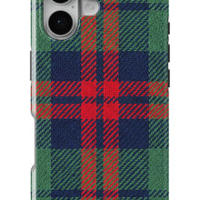 Tartan Plaid magnetic tough case for iPhone