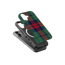 Tartan Plaid magnetic tough case for iPhone
