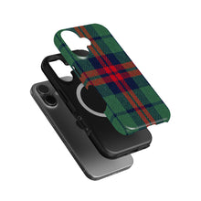 Tartan Plaid magnetic tough case for iPhone