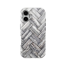 Herringbone magnetic tough case for iPhone