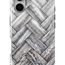 Herringbone magnetic tough case for iPhone