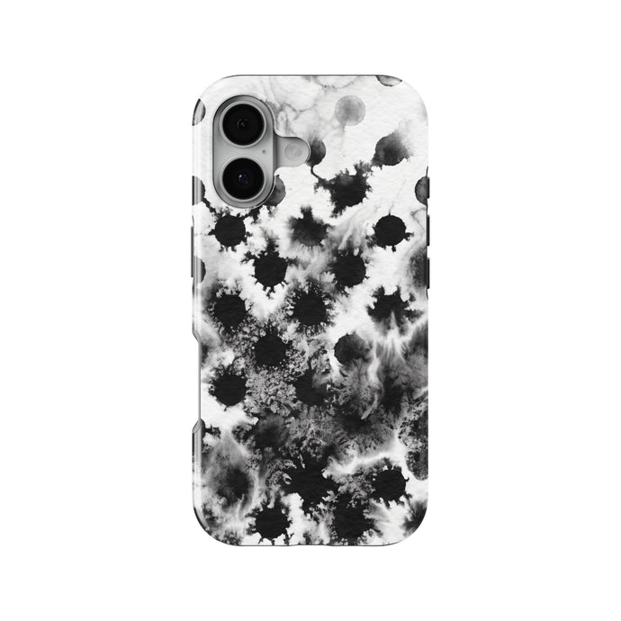 Polka Dot magnetic tough case for iPhone