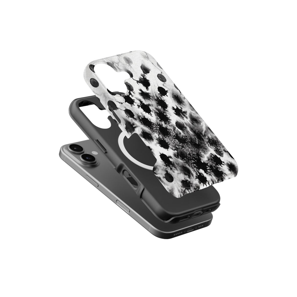 Polka Dot magnetic tough case for iPhone