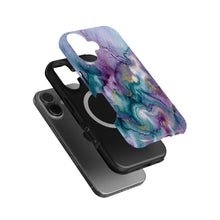 Watercolor Ombre magnetic tough case for iPhone