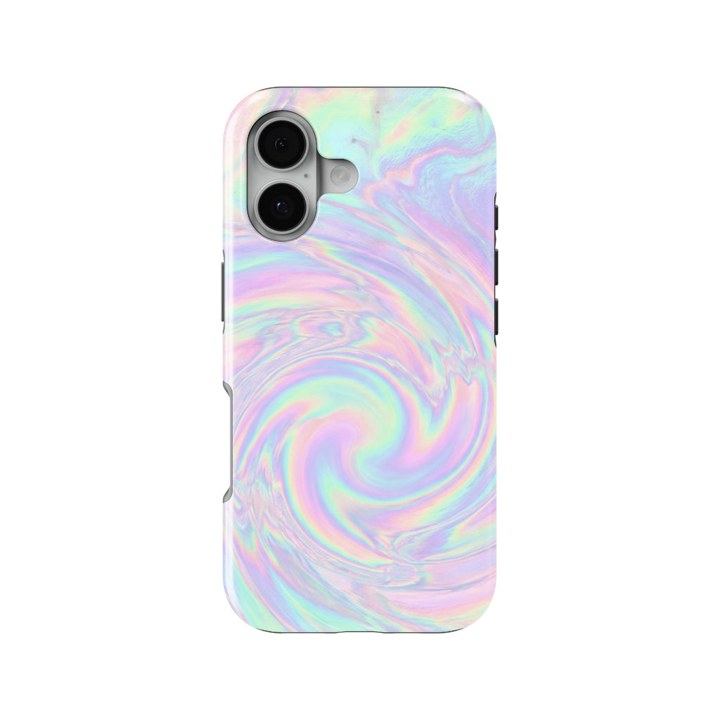 Holographic Iridescent magnetic tough case for iPhone