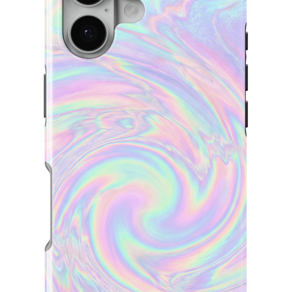 Holographic Iridescent magnetic tough case for iPhone