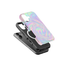 Holographic Iridescent magnetic tough case for iPhone