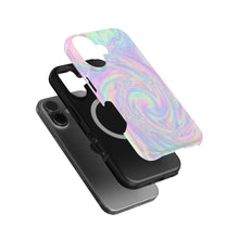 Holographic Iridescent magnetic tough case for iPhone