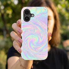 Holographic Iridescent magnetic tough case for iPhone