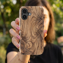 Rustic Wood Grain magnetic tough case for iPhone