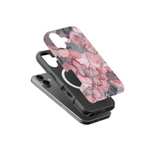 Pink Camo magnetic tough case for iPhone