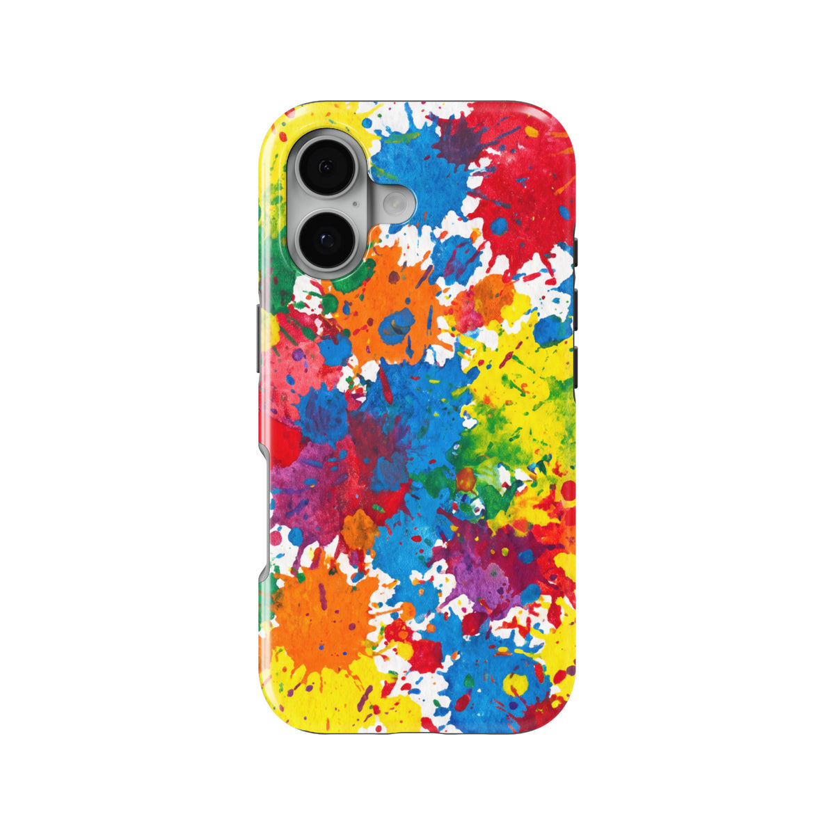 Paint Splatter magnetic tough case for iPhone