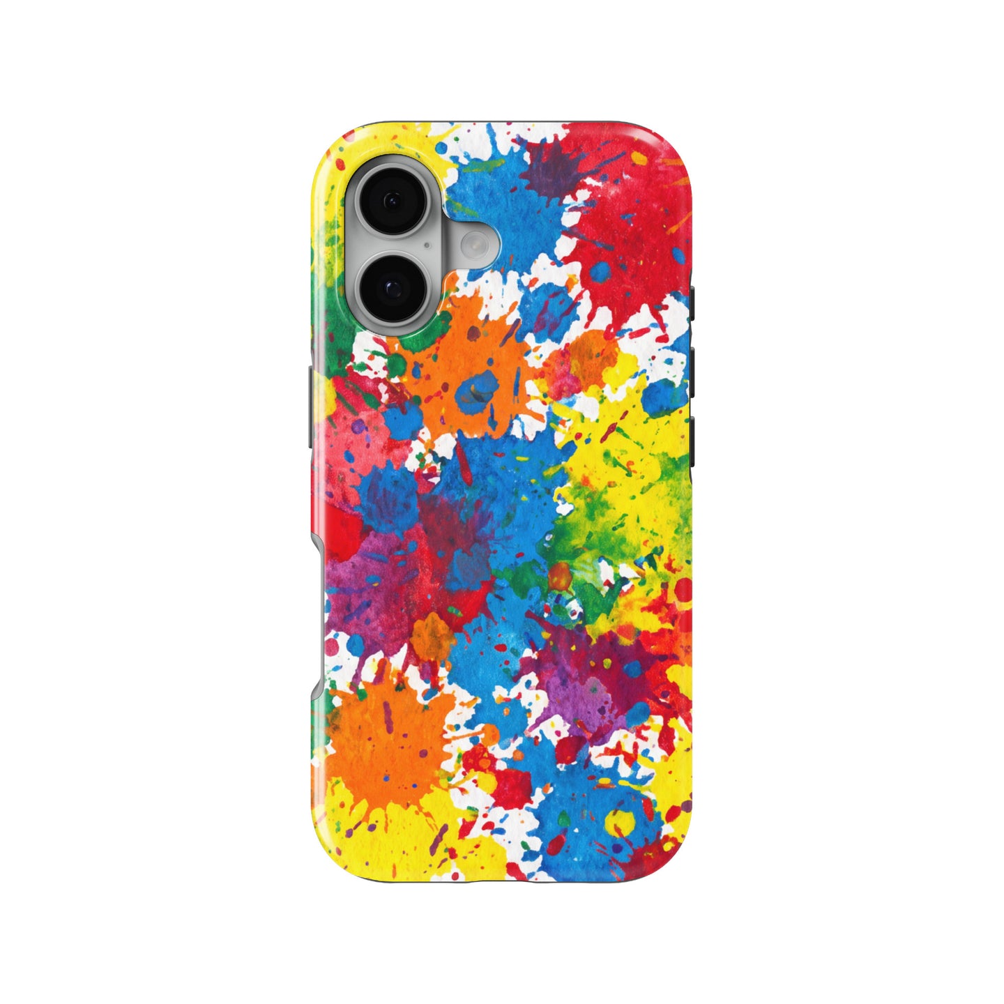 Paint Splatter magnetic tough case for iPhone