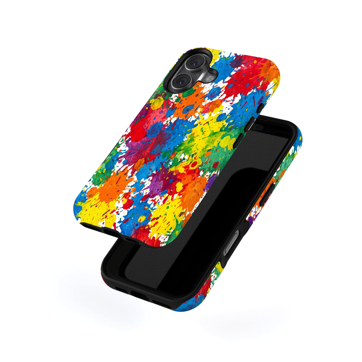 Paint Splatter magnetic tough case for iPhone