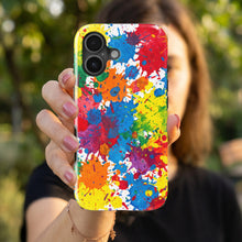 Paint Splatter magnetic tough case for iPhone