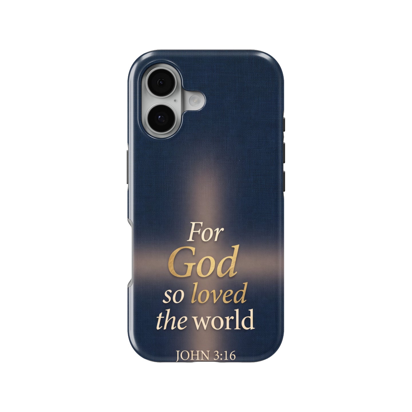 John 3:16 magnetic tough case for iPhone