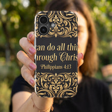 Philippians 4:13 magnetic tough case for iPhone