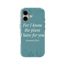 Jeremiah 29:11 magnetic tough case for iPhone