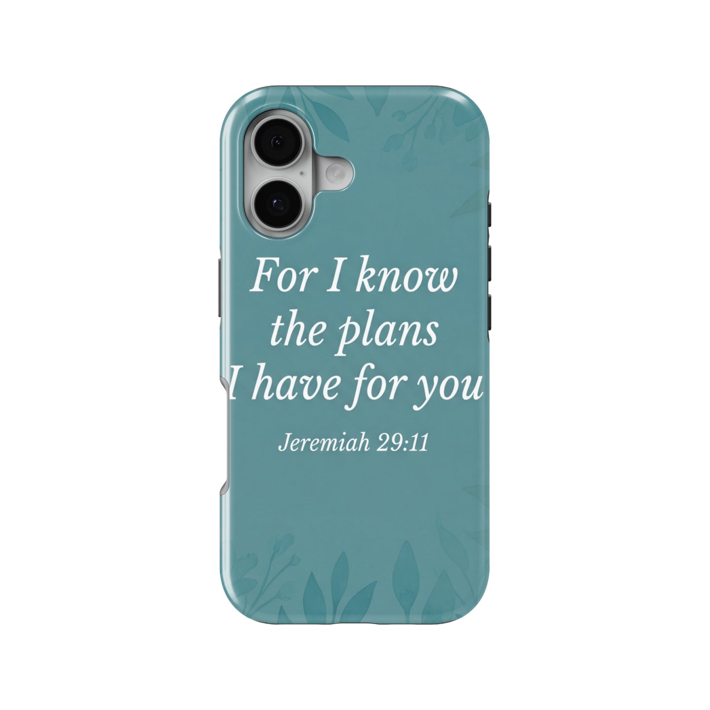 Jeremiah 29:11 magnetic tough case for iPhone