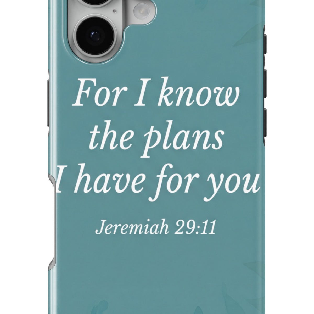 Jeremiah 29:11 magnetic tough case for iPhone