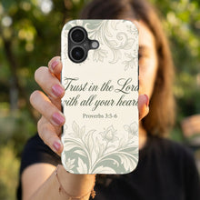 Proverbs 3:5 magnetic tough case for iPhone