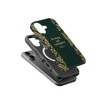 Joshua 1:9 magnetic tough case for iPhone