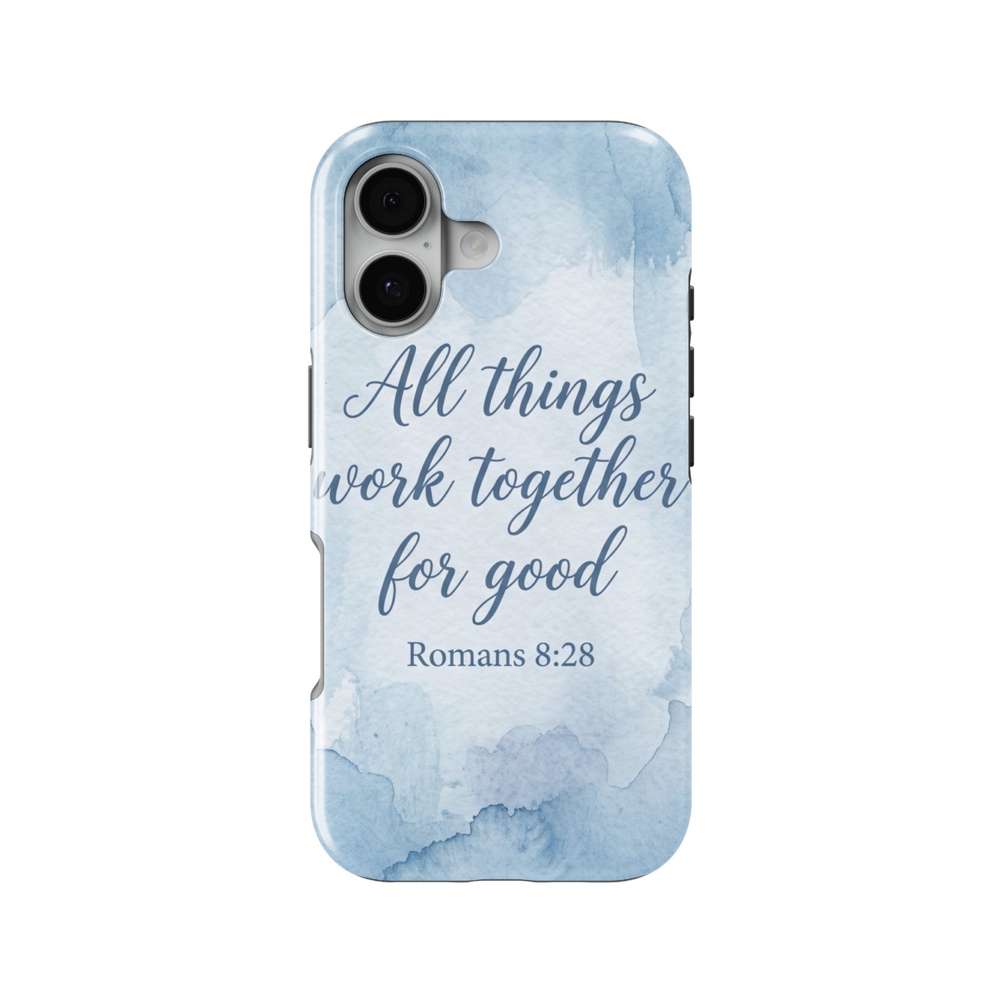 Romans 8:28 magnetic tough case for iPhone